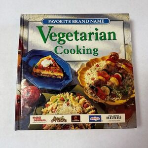Favorite Brand Name Vegetarian Cooking Hardcover Cookbook 1997 ISBN 078533372X